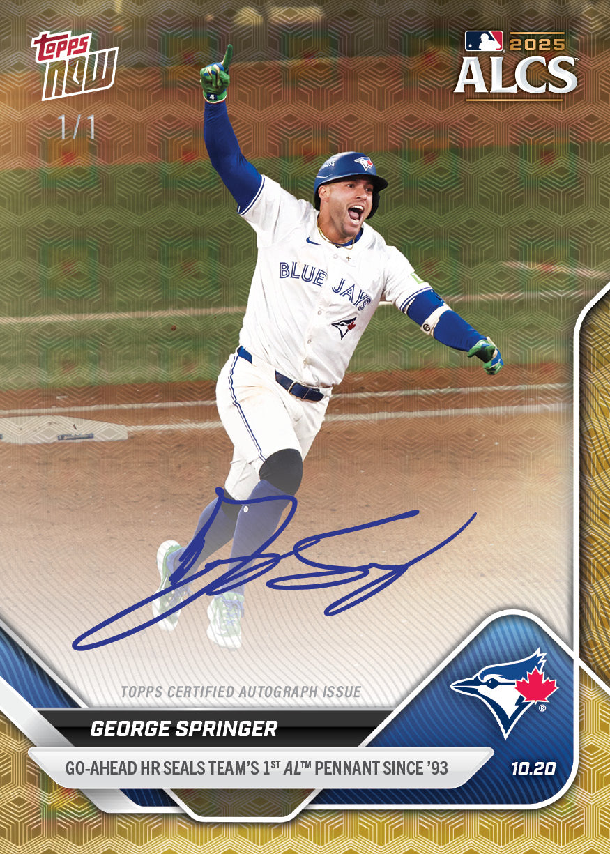 George Springer - 2025 MLB Topps NOW® - Card 888