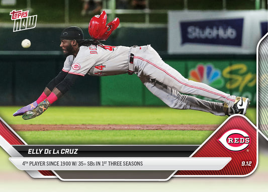 Elly De La Cruz - 2025 MLB Topps NOW® - Card 701