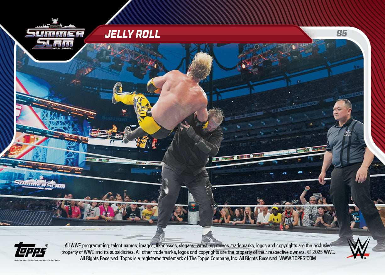 Jelly Roll - 2025 WWE Topps NOW® - Card 85 - LOOK FOR AUTOS