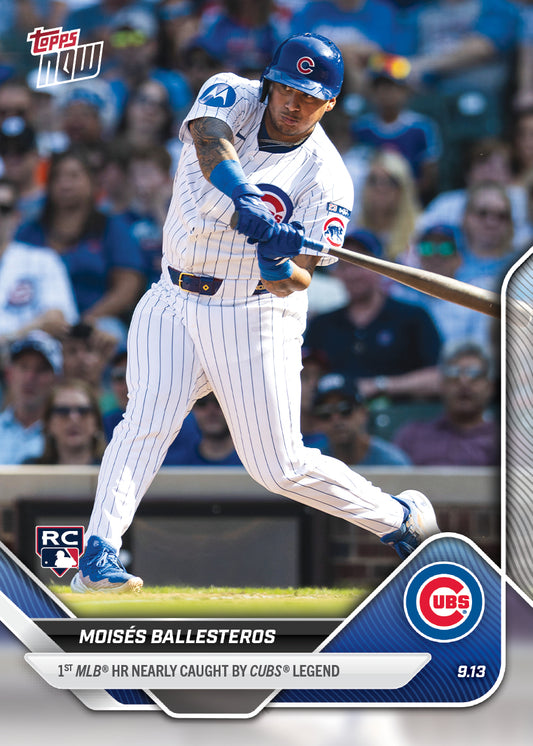 Moisés Ballesteros - 2025 MLB Topps NOW® - Card 703