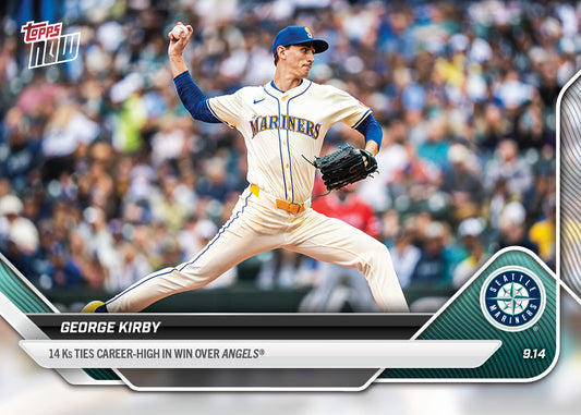 George Kirby - 2025 MLB Topps NOW® - Card 714