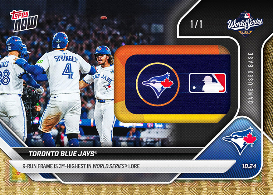 Toronto Blue Jays - 2025 MLB Topps NOW® - Card 898