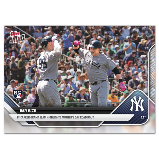 Ben Rice - 2025 MLB Topps NOW® - Card 168