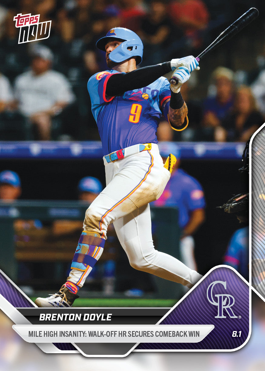 Brenton Doyle - 2025 MLB Topps NOW® - Card 497