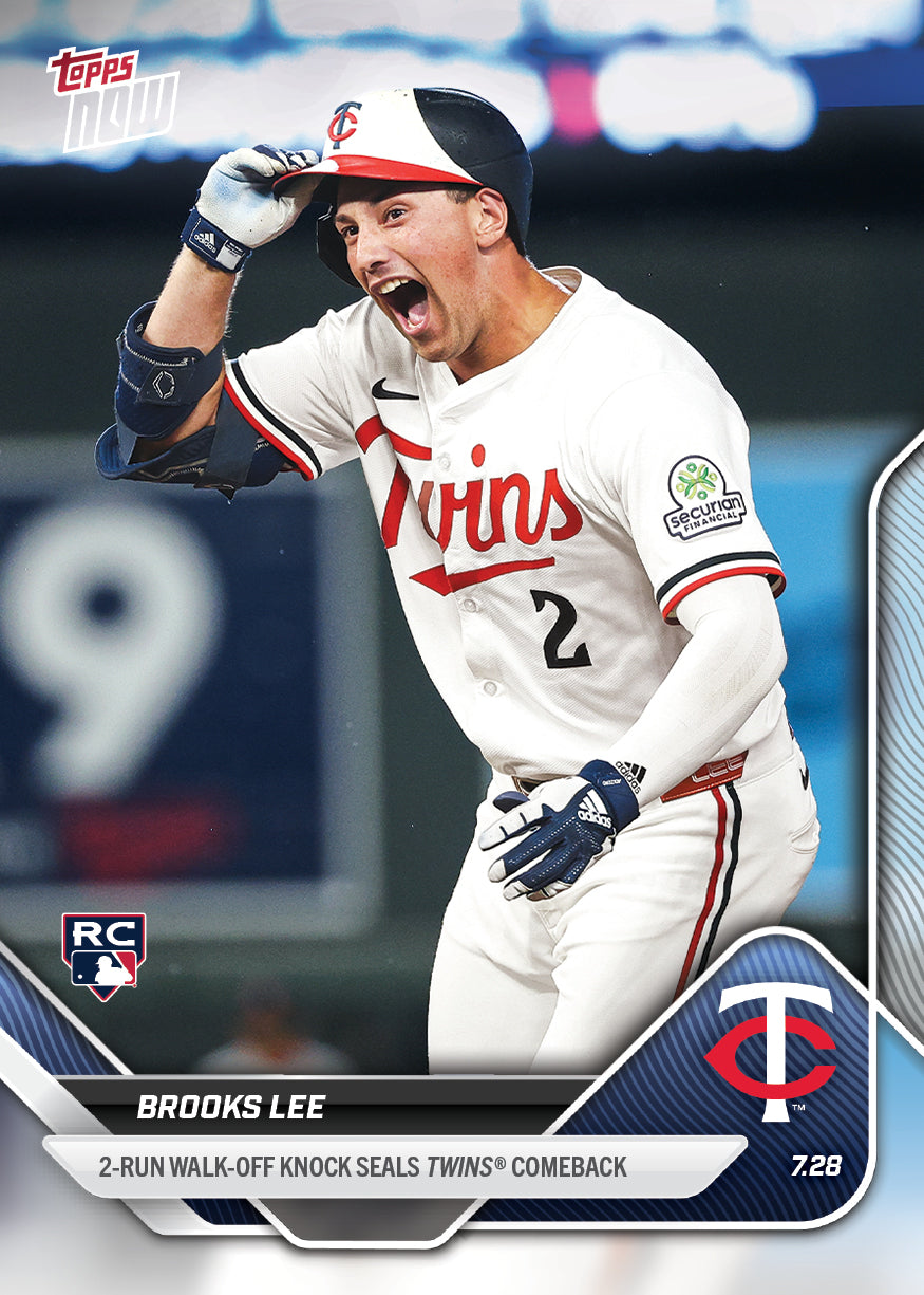 Brooks Lee - 2025 MLB Topps NOW® - Card 478