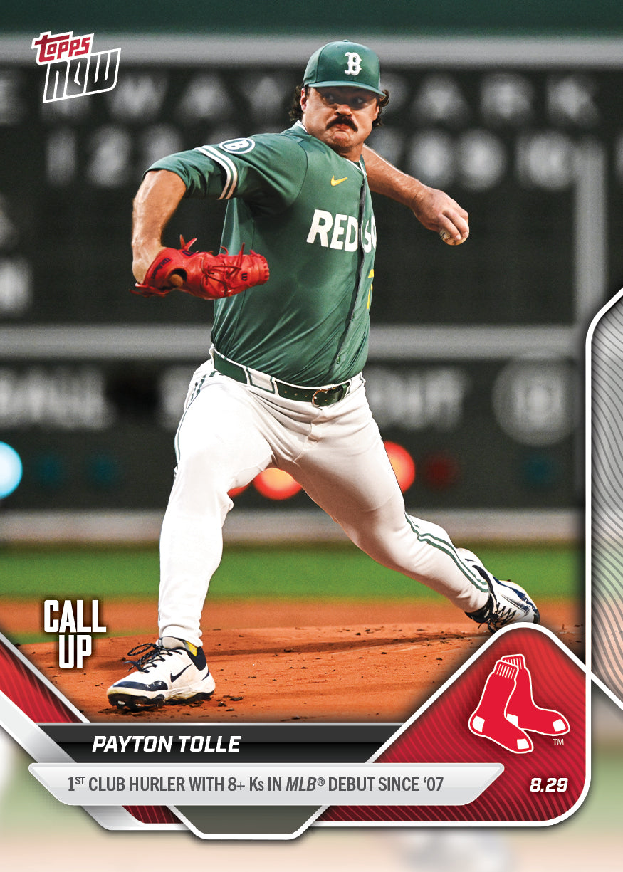 Payton Tolle - 2025 MLB Topps NOW® - Card 626