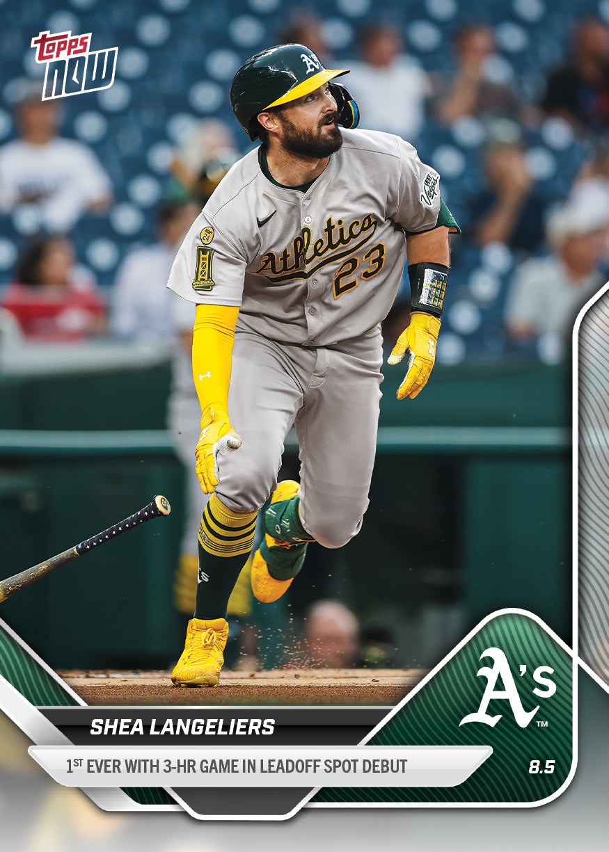 Shea Langeliers - 2025 MLB Topps NOW® - Card 520