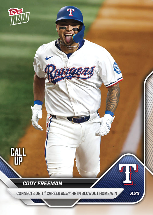 Cody Freeman - 2025 MLB Topps NOW® - Card 599