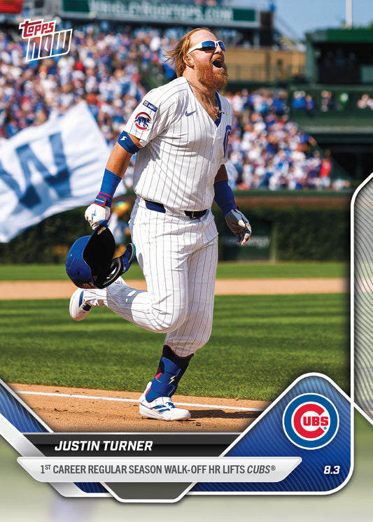 Justin Turner - 2025 MLB Topps NOW® - Card 510