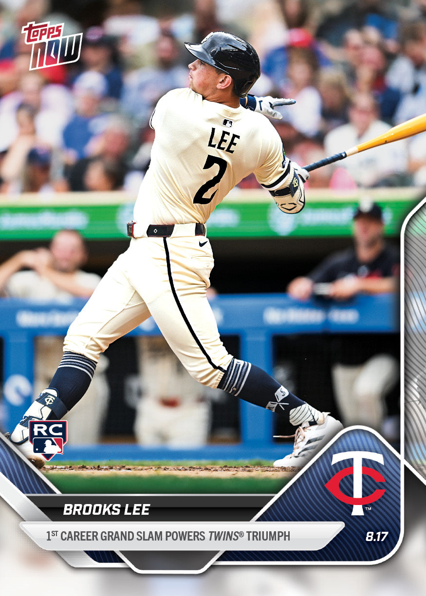 Brooks Lee - 2025 MLB Topps NOW® - Card 568