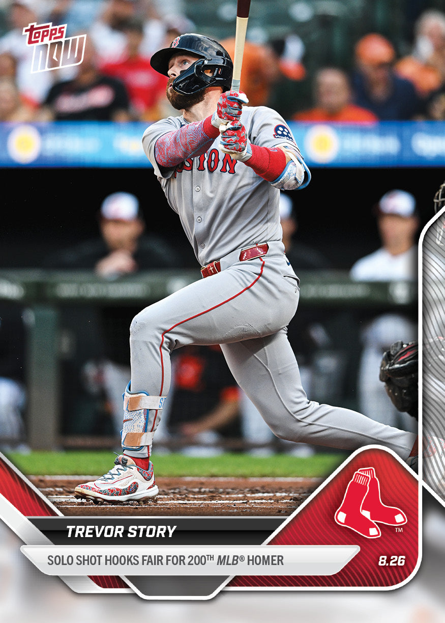 Trevor Story - 2025 MLB Topps NOW® - Card 611