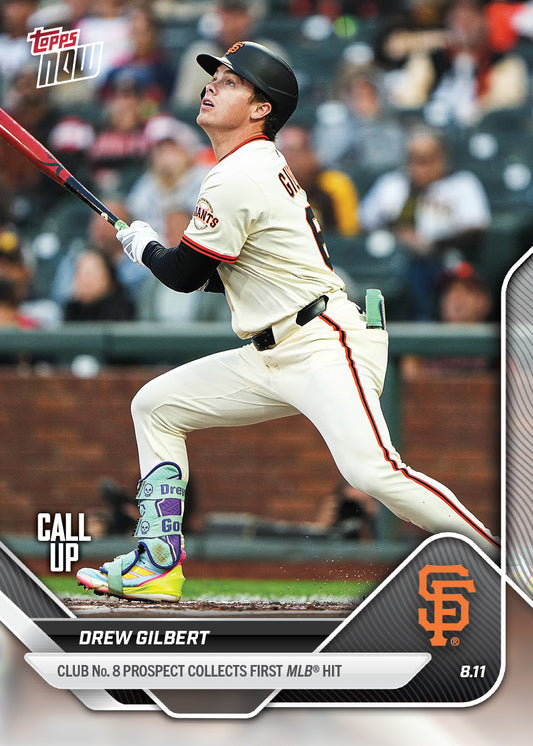 Drew Gilbert - 2025 MLB Topps NOW® - Card 550