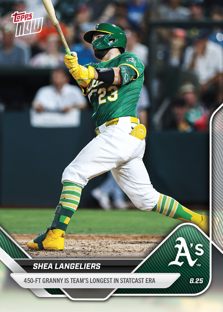 Shea Langeliers - 2025 MLB Topps NOW® - Card 610