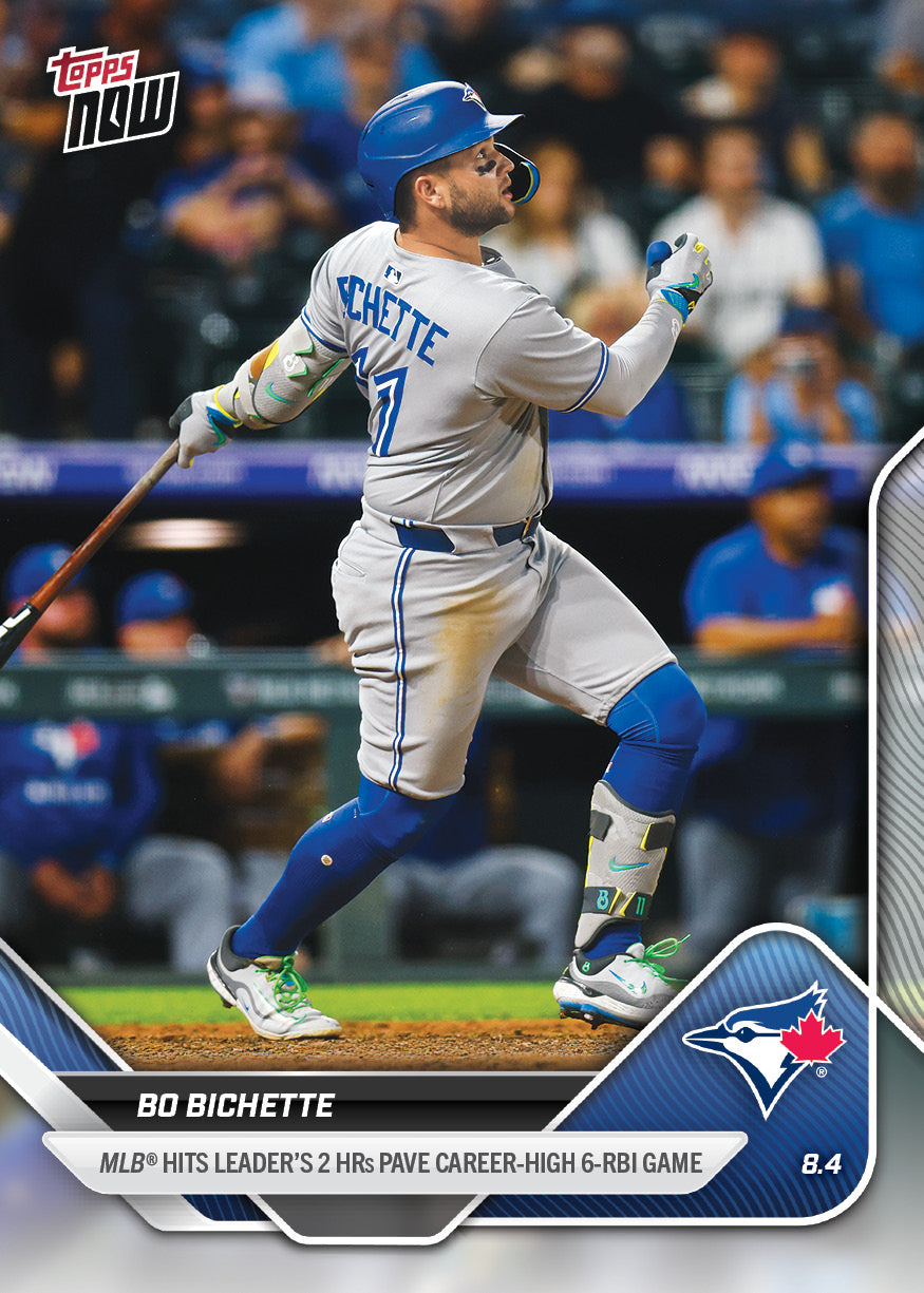 Bo Bichette - 2025 MLB Topps NOW® - Card 517