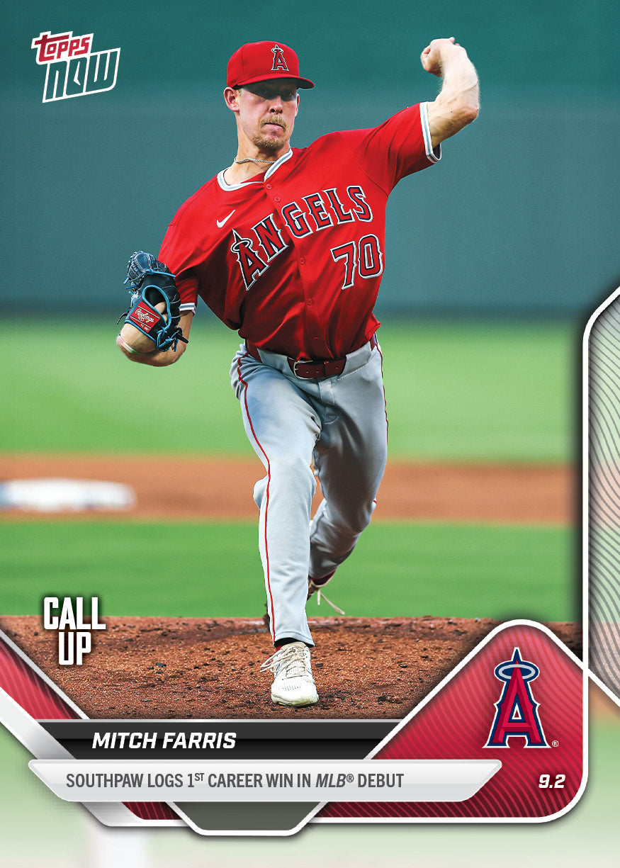Mitch Farris - 2025 MLB Topps NOW® - Card 649