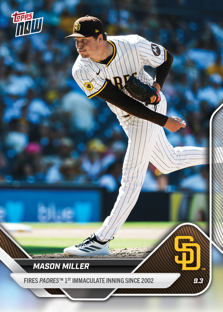 Mason Miller - 2025 MLB Topps NOW® - Card 653