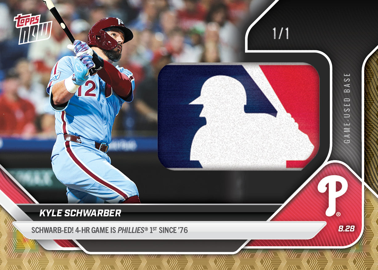 Kyle Schwarber - 2025 MLB Topps NOW® - Card 625 - LOOK FOR RELICS