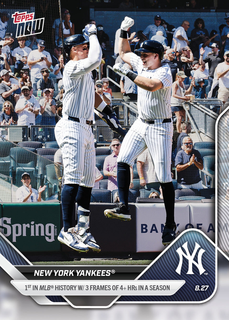 New York Yankees - 2025 MLB Topps NOW® - Card 615