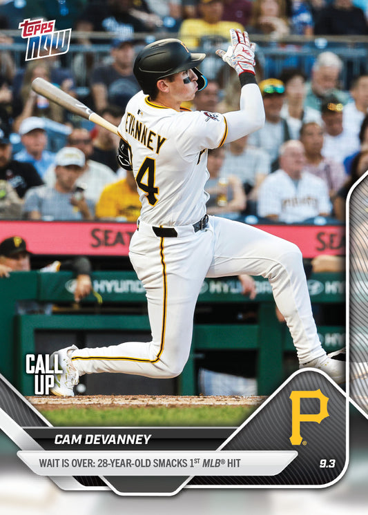 Cam Devanney - 2025 MLB Topps NOW® - Card 654