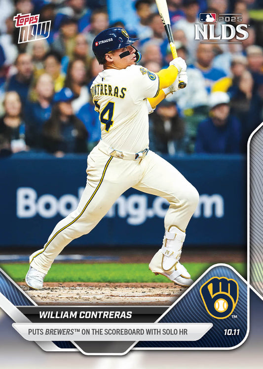William Contreras - 2025 MLB Topps NOW® - Card 855