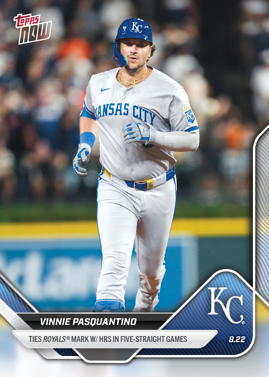 Vinnie Pasquantino - 2025 MLB Topps NOW® - Card 597