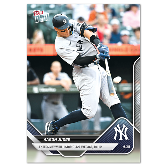 Aaron Judge - 2025 MLB Topps NOW® - Card 122