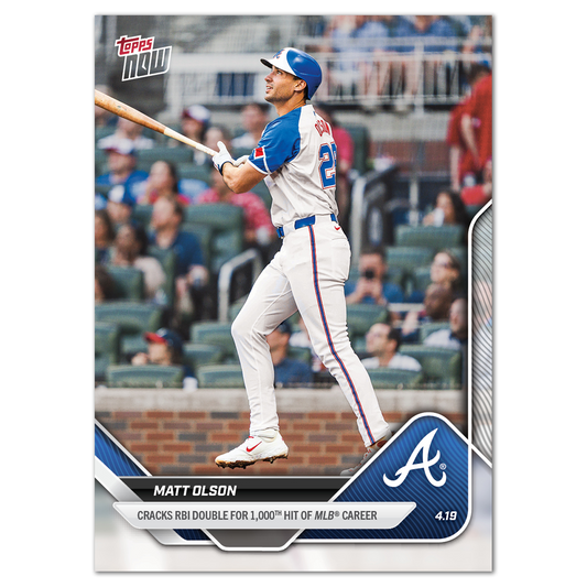Matt Olson - 2025 MLB Topps NOW® - Card 90