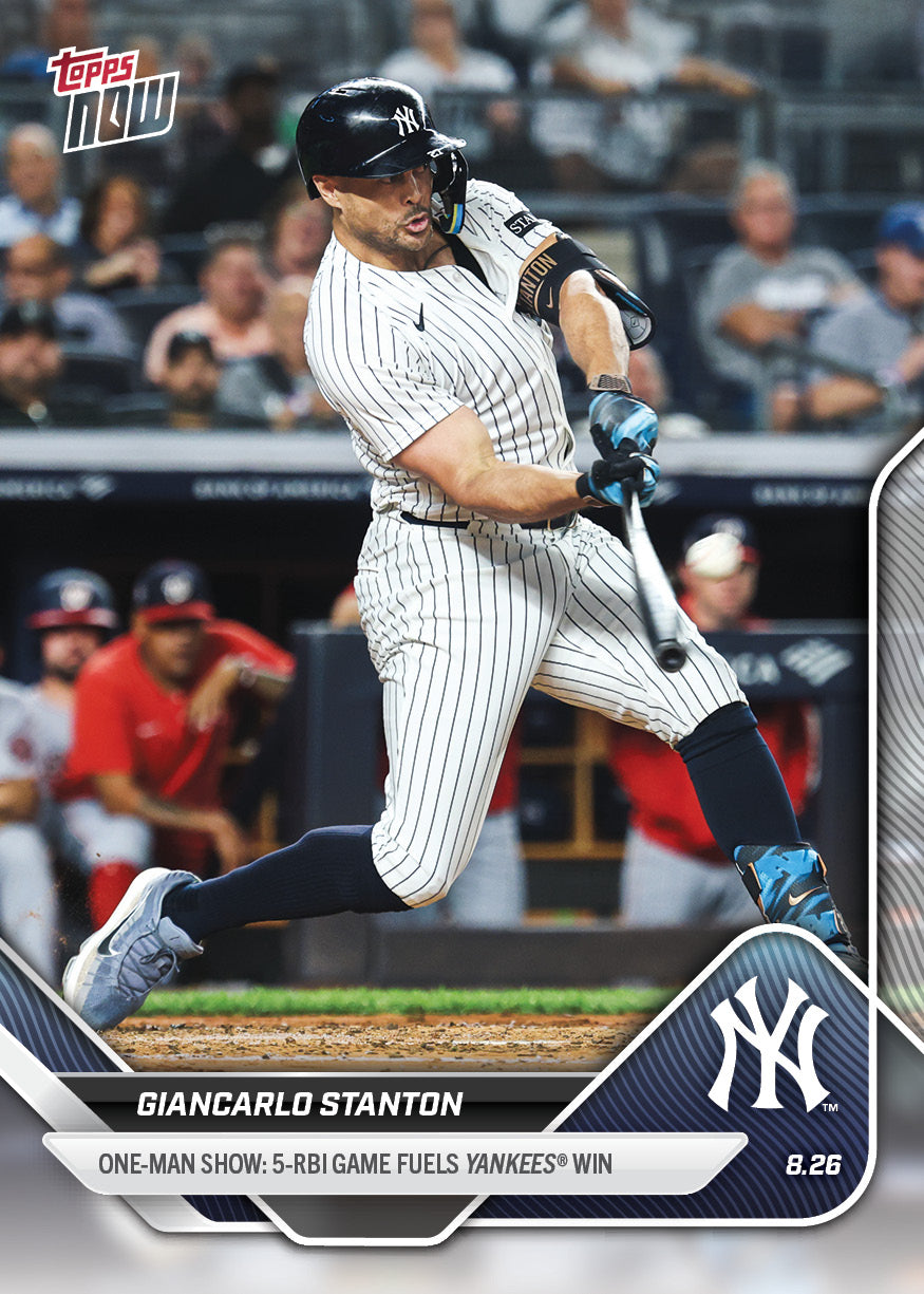 Giancarlo Stanton - 2025 MLB Topps NOW® - Card 613