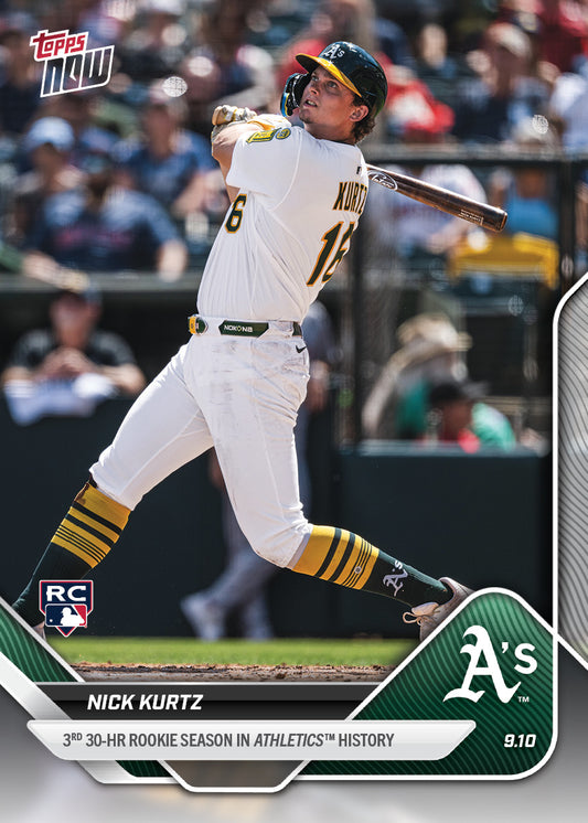 Nick Kurtz - 2025 MLB Topps NOW® - Card 687