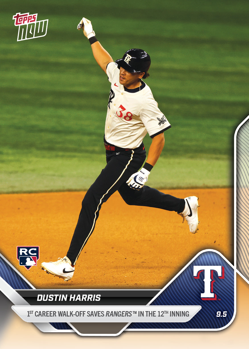 Dustin Harris - 2025 MLB Topps NOW® - Card 662