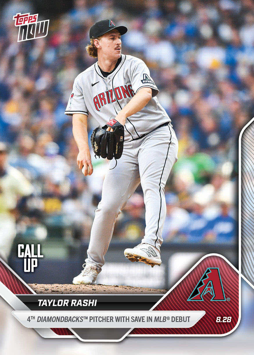 Taylor Rashi - 2025 MLB Topps NOW® - Card 623