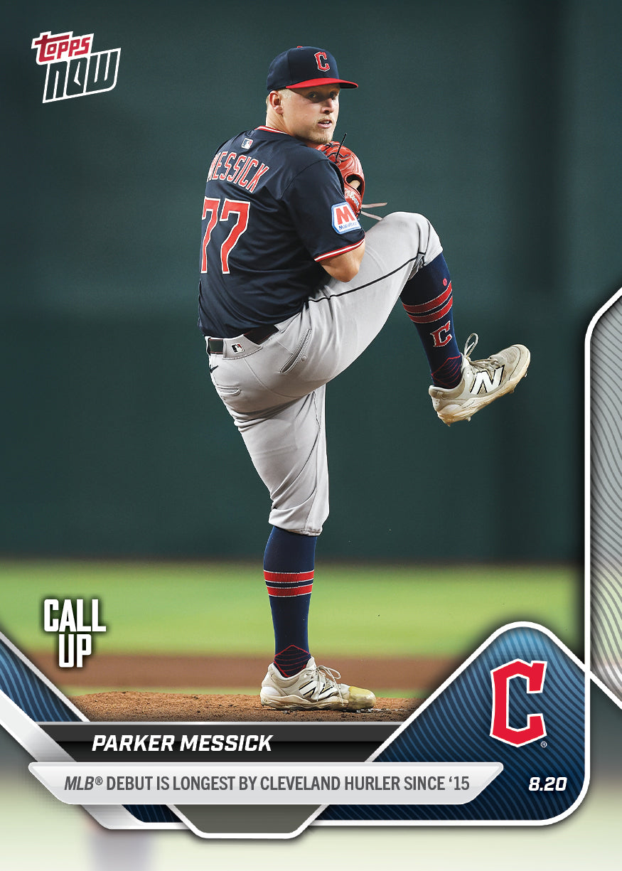 Parker Messick - 2025 MLB Topps NOW® - Card 585