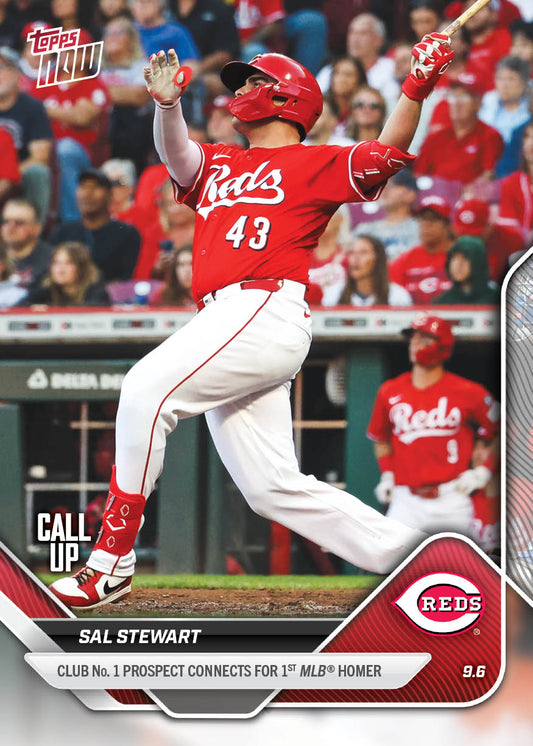 Sal Stewart - 2025 MLB Topps NOW® - Card 663