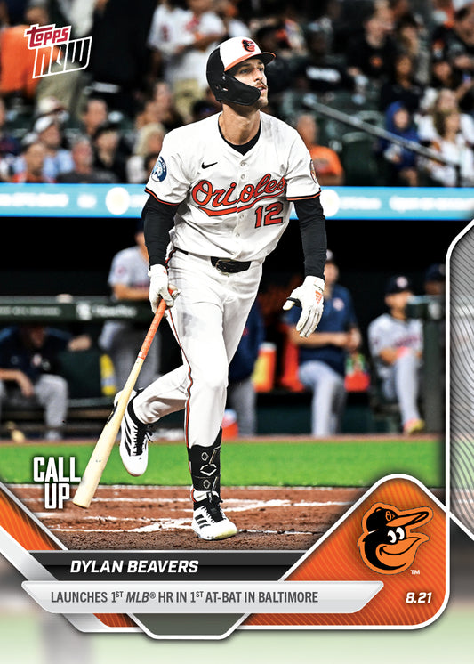 Dylan Beavers - 2025 MLB Topps NOW® - Card 590