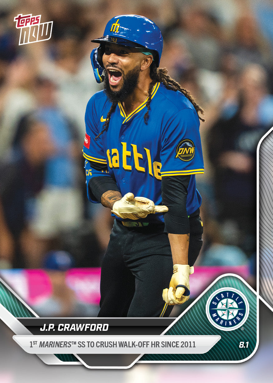 J.P. Crawford - 2025 MLB Topps NOW® - Card 499