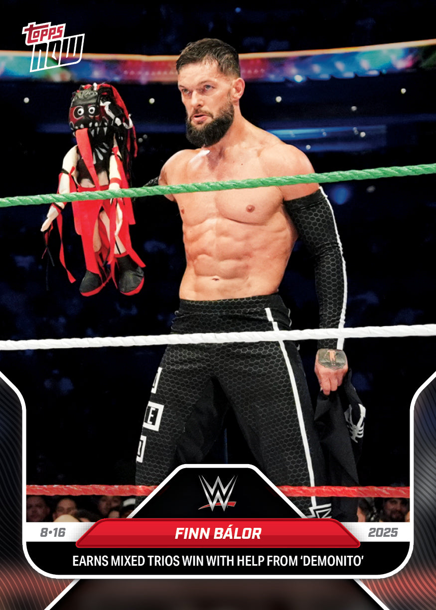Finn Bálor - 2025 WWE Topps NOW® - Card 88