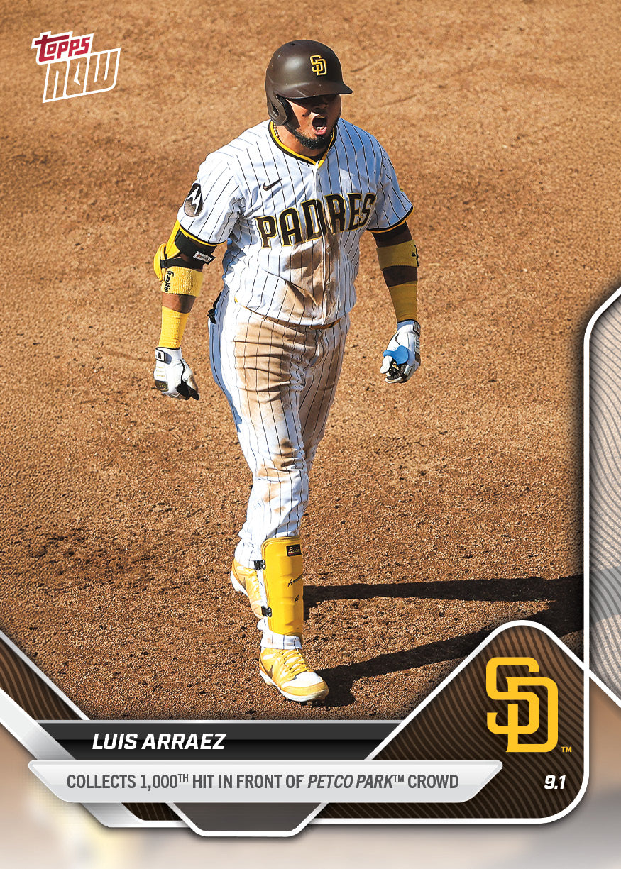 Luis Arraez - 2025 MLB Topps NOW® - Card 646