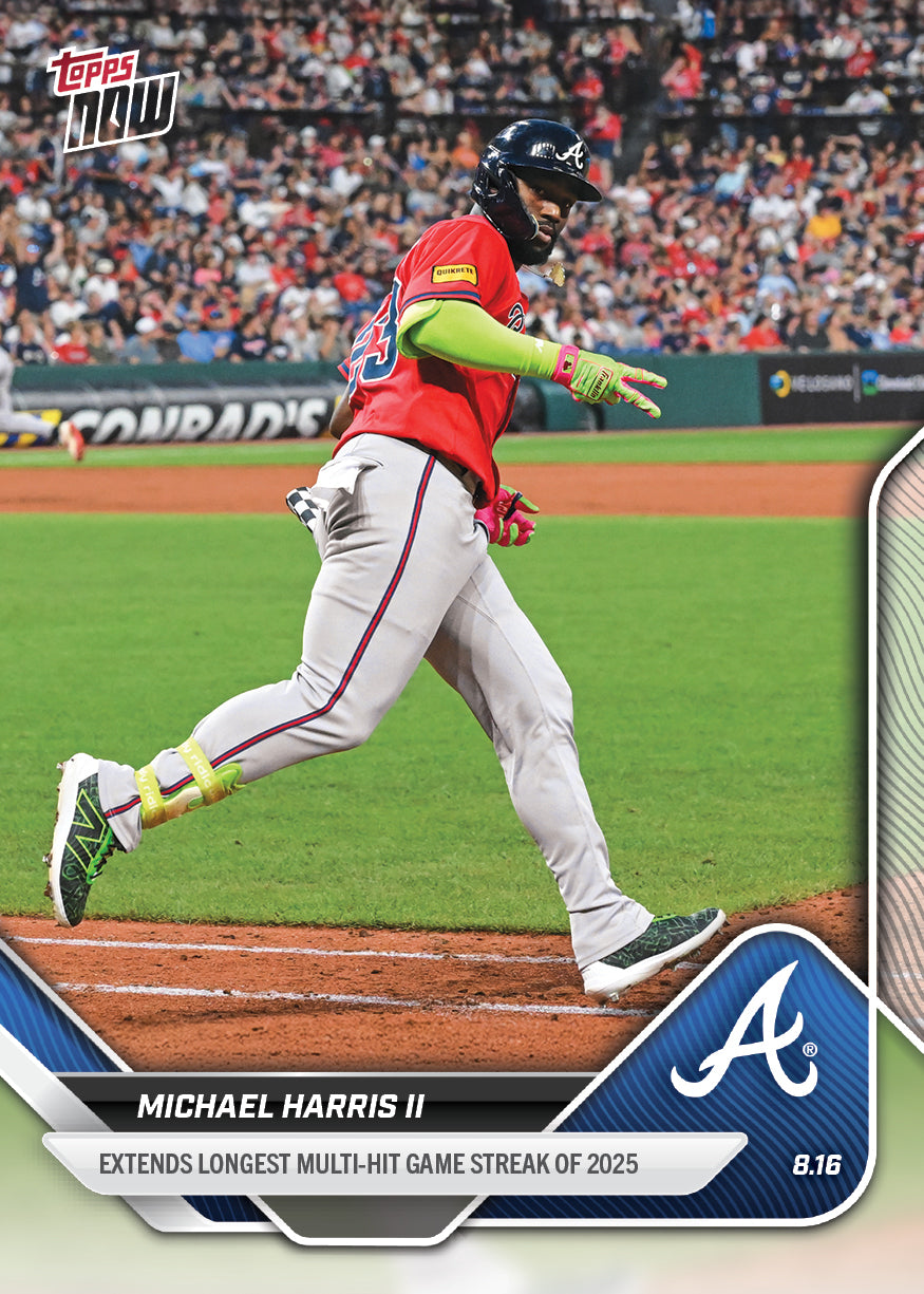 Michael Harris II - 2025 MLB Topps NOW® - Card 565