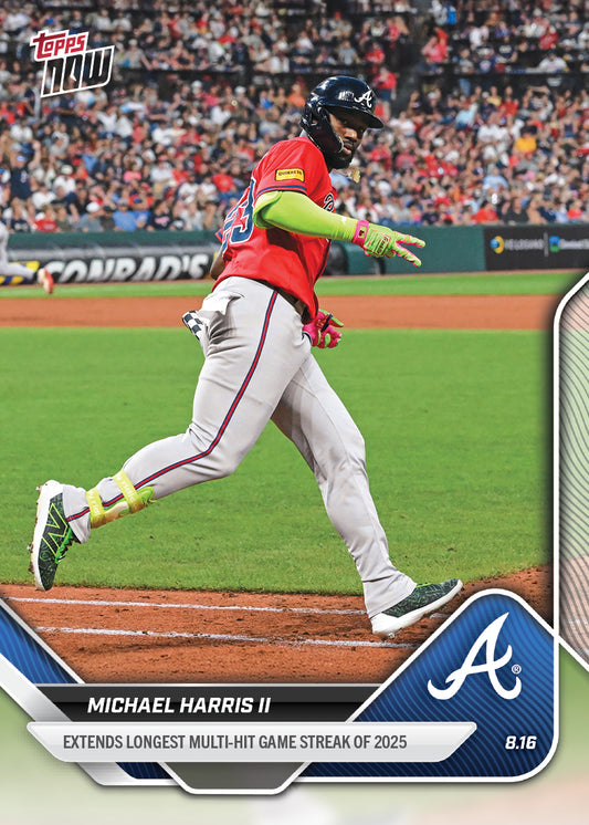 Michael Harris II - 2025 MLB Topps NOW® - Card 565