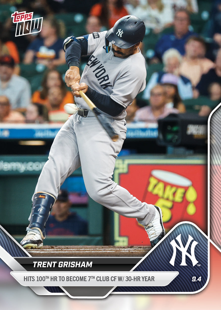 Trent Grisham - 2025 MLB Topps NOW® - Card 658