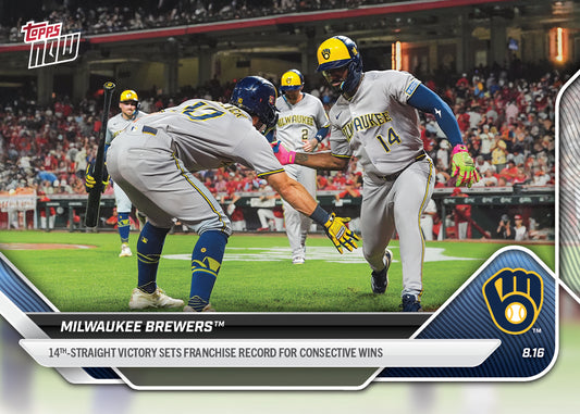 Milwaukee Brewers - 2025 MLB Topps NOW® - Card 561