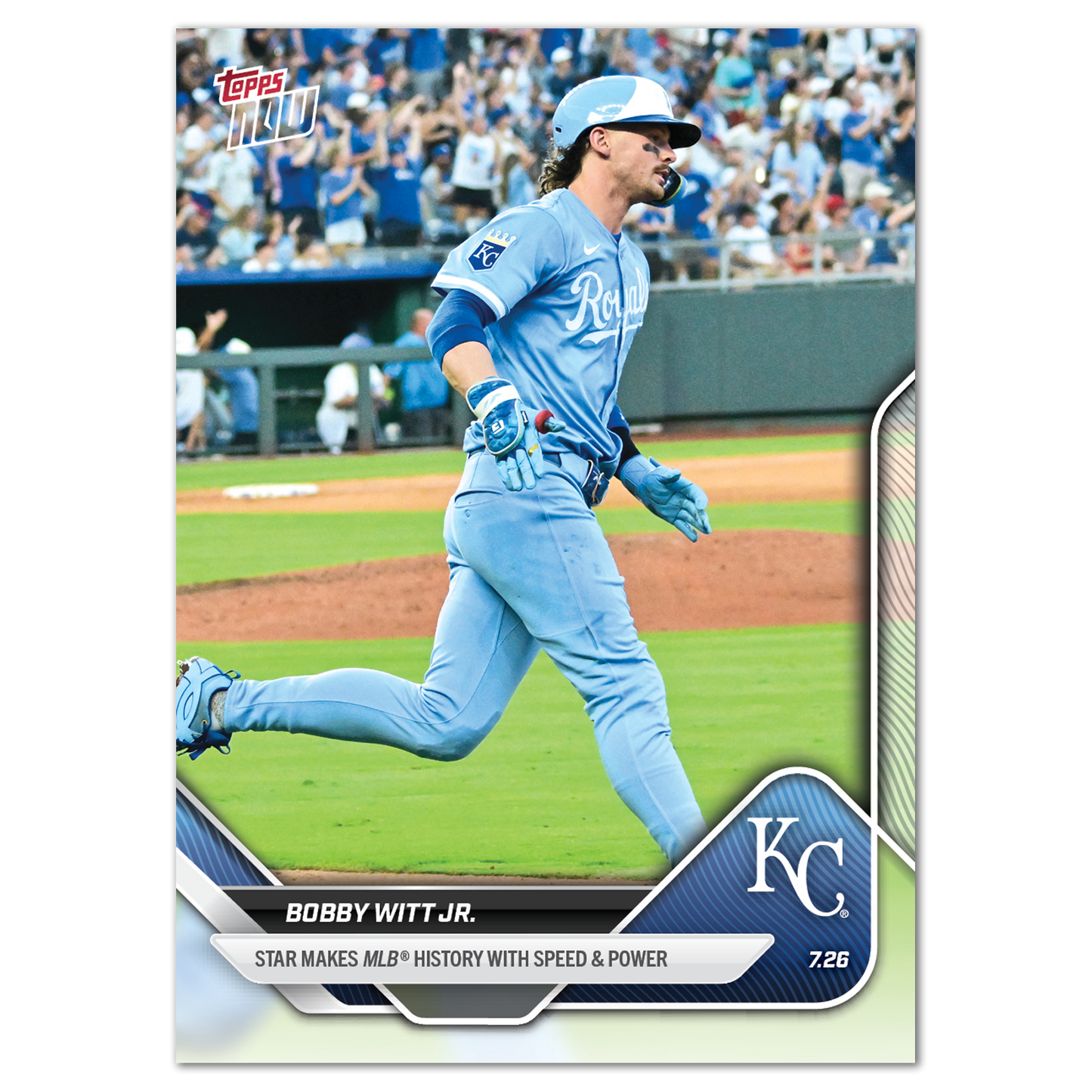 Bobby Witt Jr. - 2025 MLB Topps NOW® - Card 469
