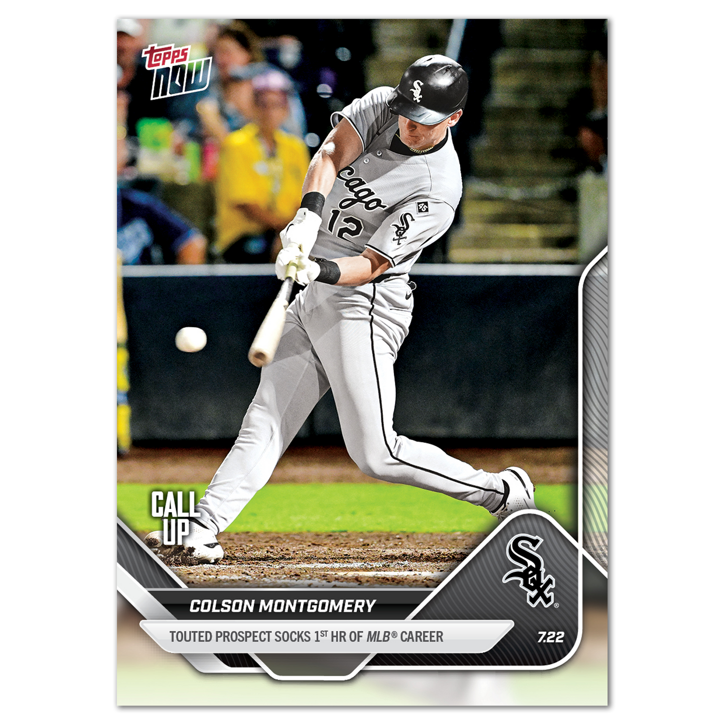 Colson Montgomery - 2025 MLB Topps NOW® - Card 452