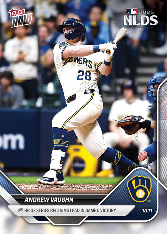 Andrew Vaughn - 2025 MLB Topps NOW® - Card 856