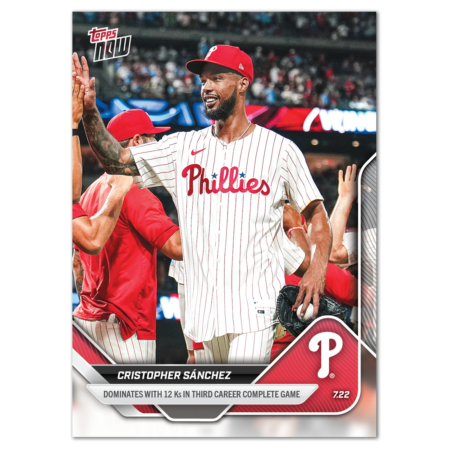 Cristopher Sánchez - 2025 MLB Topps NOW® - Card 450
