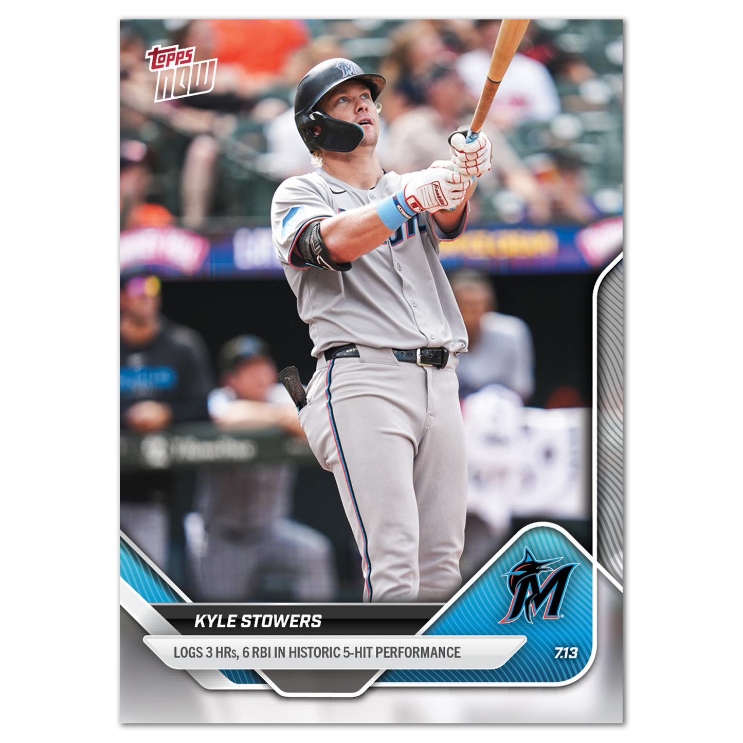 Kyle Stowers - 2025 MLB Topps NOW® - Card 422