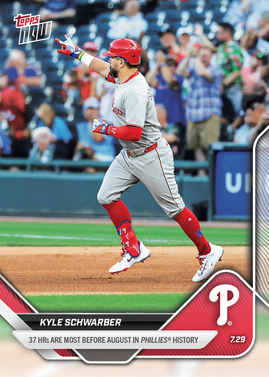 Kyle Schwarber - 2025 MLB Topps NOW® - Card 483