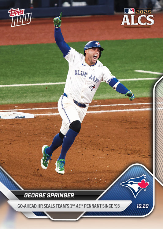 George Springer - 2025 MLB Topps NOW® - Card 888
