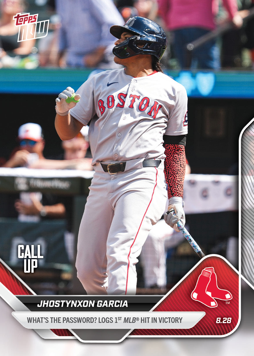 Jhostynxon Garcia - 2025 WWE Topps NOW® - Card 622