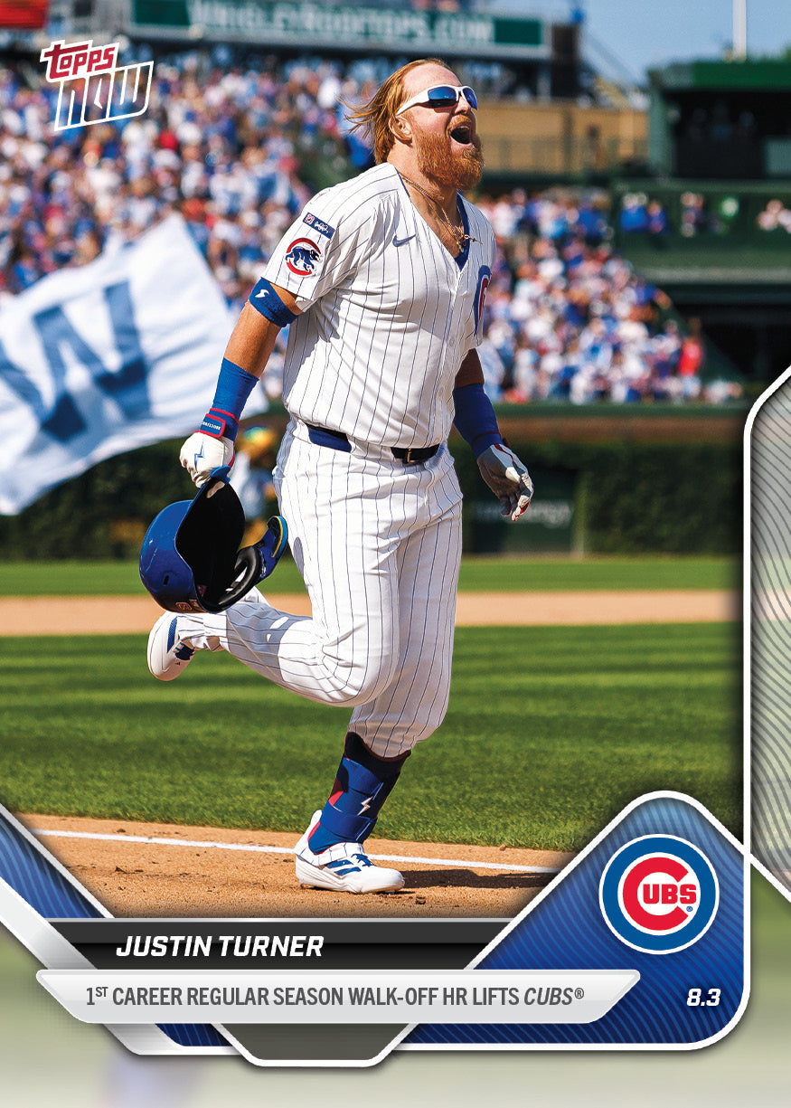 Justin Turner - 2025 MLB Topps NOW® - Card 510